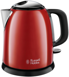 Russell Hobbs - Hervidor Mini Colours Plus Con Capacidad De 1 Litro Rojo precio