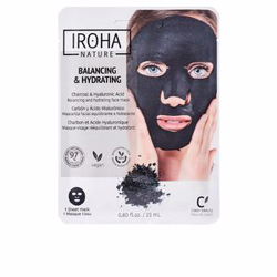 Cosmética Iroha mujer DETOX CHARCOAL BLACK tissue facial mask 1use precio