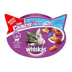 Whiskas - Snack Para Gatos Adultos Trío Crunchy Treats Frutos Del Mar 55 G precio