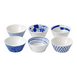 Royal Doulton - Juego De 6 Bowls Pacific Azul en oferta