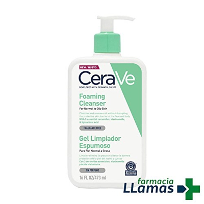 Cerave - Gel Limpiador Espumoso 470 Ml