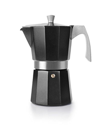 Cafetera Evva Black Ibili 6 tazas, Gris Oscuro características