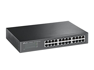 Switch TP-LINK 24 Puertos Gigabit - 1U RACK MOUNT