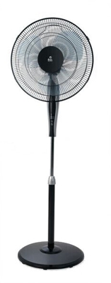 FM Ventilador de pie P-40 negro