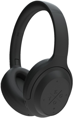 KYGO - Auriculares De Diadema A11/800 BT Negro Con Bluetooth Y ANC