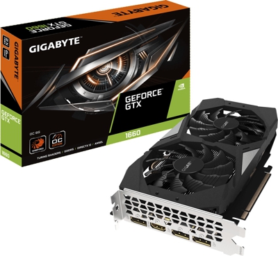 GV-N1660OC-6GD tarjeta gráfica GeForce GTX 1660 6 GB GDDR5