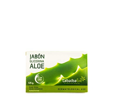 Jabón de glicerina Tabaiba con Aloe Vera