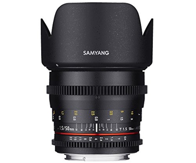 Samyang T1.5/50mm AS UMC Cine lens Objetivo para Canon EF Distancia Focal 50mm