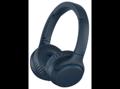 Sony - Auriculares De Diadema WH-XB700 Azul Extra Bass, Bluetooth, NFC