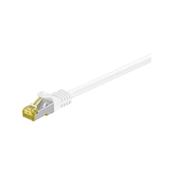 Cable de red SFTP CAT7 0.50 M Blanco - G precio