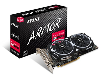 TARJETA GRÁFICA MSI RX580 ARMOR 8GB OC GDDR5