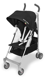 Maclaren Globetrotter Silla de paseo - ligera, de los 6 meses hasta los 25 kg, Asiento multiposición, suspensión en las 4 ruedas, Capota extensible co características