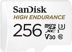 SanDisk High Endurance - Tarjeta MicroSD para Video vigilancia, 256 GB precio