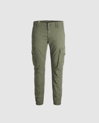 Jack & Jones - Pantalón Cargo De Niño En Color Kaki en oferta