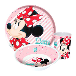 Minnie Mouse - Vajilla 3 Piezas en oferta