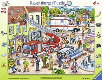 Ravensburger Rompecabezas con Marco 110,112 - Eilt Herbei! 24 Piezas Puzzle