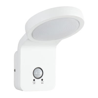 Aplique LED para exterior Marina sensor IR, blanco