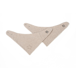 Walking Mum - Pack De 2 Bandanas Quitababas Nordic Baby Beige en oferta