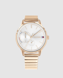 Tommy Hilfiger - Reloj De Mujer 1782021 Multifunción De Acero Cobre características