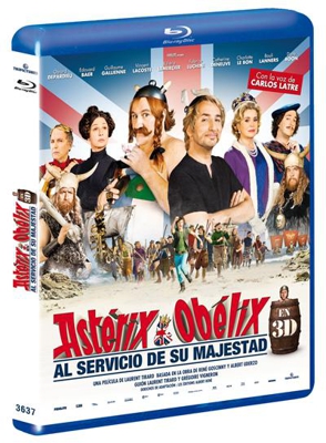 Astérix y Obélix: Al servicio de su majestad - Blu-Ray + 3D