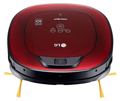 LG VR8602RR - Hombot Turbo Serie 9+ Robot aspirador programable con doble cám...