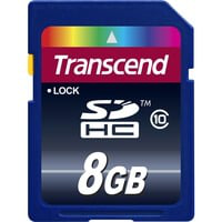 TS8GSDHC10 memoria flash 8 GB SDHC Clase 10, Tarjeta de memoria en oferta