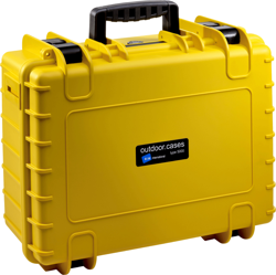 B&W Int. 5000/Y/RPD B&W Type 5000 Hard case Yellow Outdoor Case with Padded características