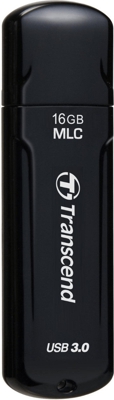 JetFlash 750, 16GB unidad flash USB USB tipo A 3.0 (3.1 Gen 1) Negro, Lápiz USB