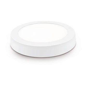 Downlight LED 18w. superficie redondo bco. neutra