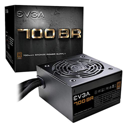 EVGA 700 BR, 80+ Bronze 700W, Garantia de 3 Anos, Fonte de alimentação 100-BR-0700-K2 (EU) características