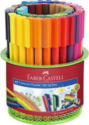 Faber-Castell Cubilete rotuladores conectores 45 uds. en oferta