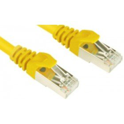 Sharkoon 1.5m Cat.6 S/FTP - Cable de Red (1,5 m, Cat6, S/FTP (S-STP), RJ-45, RJ-45, Amarillo) características