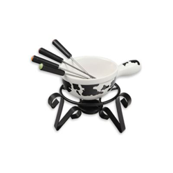 Set Fondue 6 Piezas Blanco en oferta