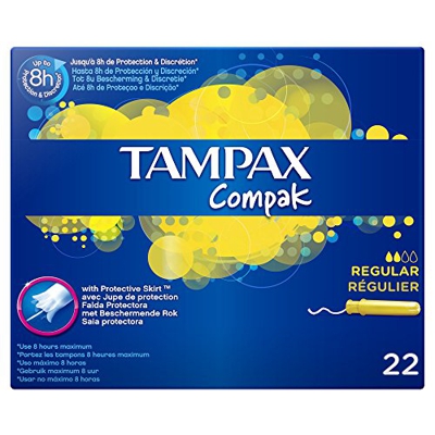 Tampax Compak Regular Tampones