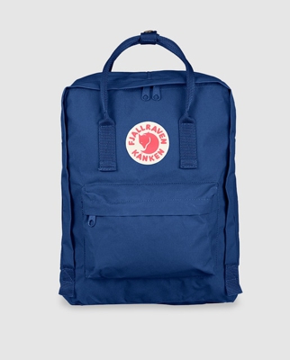 Fjällräven - Mochila Unisex Kanken 23510 De Vinilo Impermeable En Azul Marino Con Logo Frontal