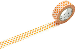 Cuquiland - Masking Tape Dot Mandarin en oferta