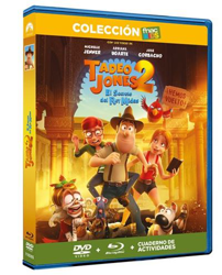 Tadeo Jones 2 El secreto del Rey Midas - Blu-Ray + DVD + Libro - Exlusivo Fnac características