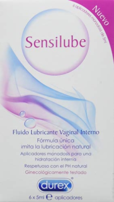 Durex sensilube lubricante 6 monod