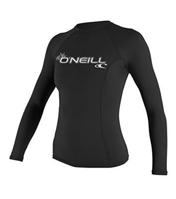 O'Neill Women's Basic Skins L/S Crew black