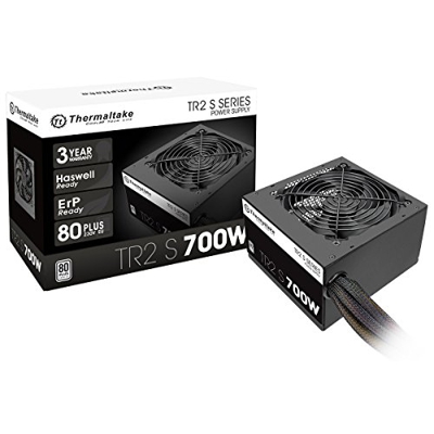 TRS-700AH2NK unidad de fuente de alimentación 700 W ATX Negro, Fuente de alimentación de PC