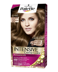 Tinte Intensive Creme Color Palette 6.46 Rubio Oscuro Mocca #573B24 precio