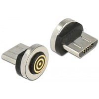 65932 adaptador de cable Magnet USB Type Micro-B Negro, Plata precio