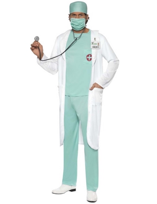 Disfraz doctor hombre