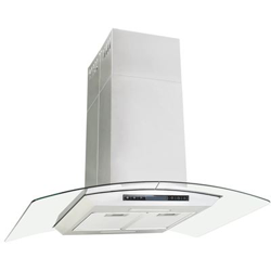 Campana extractora vidaXL, de techo 90 cm pantalla táctil 756 m³/h LED precio