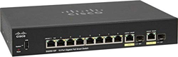 SG250-10P-K9-EU switch Gestionado L2 Gigabit Ethernet (10/100/1000) Negro Energía sobre Ethernet (PoE), Interruptor/Conmutador en oferta