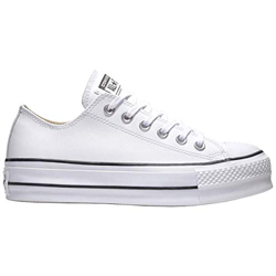 Converse - Zapatillas Casual De Mujer Chuck Taylor All Star Lift Clean Platform Baja Piel precio