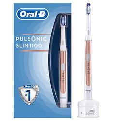 BRAUN Oral-B Pulsonic Slim 1100 Rosegold Schallzahnbürste Zahnbürste NiMH-Akku en oferta