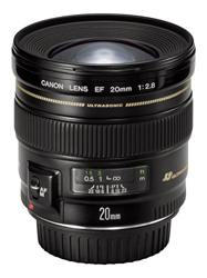 Canon EF 20 mm f2.8 USM características