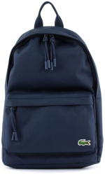 Lacoste - Mochila De Hombre En Azul Marino Con Logotipo Bordado características