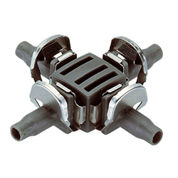 Gardena Micro Drip 4-Way Coupling 4.6 mm (3/16'') en oferta